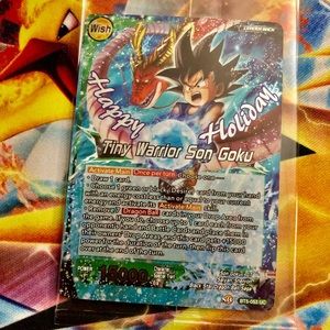 Dragon ball super Tiny Warrior Son Goku Happy